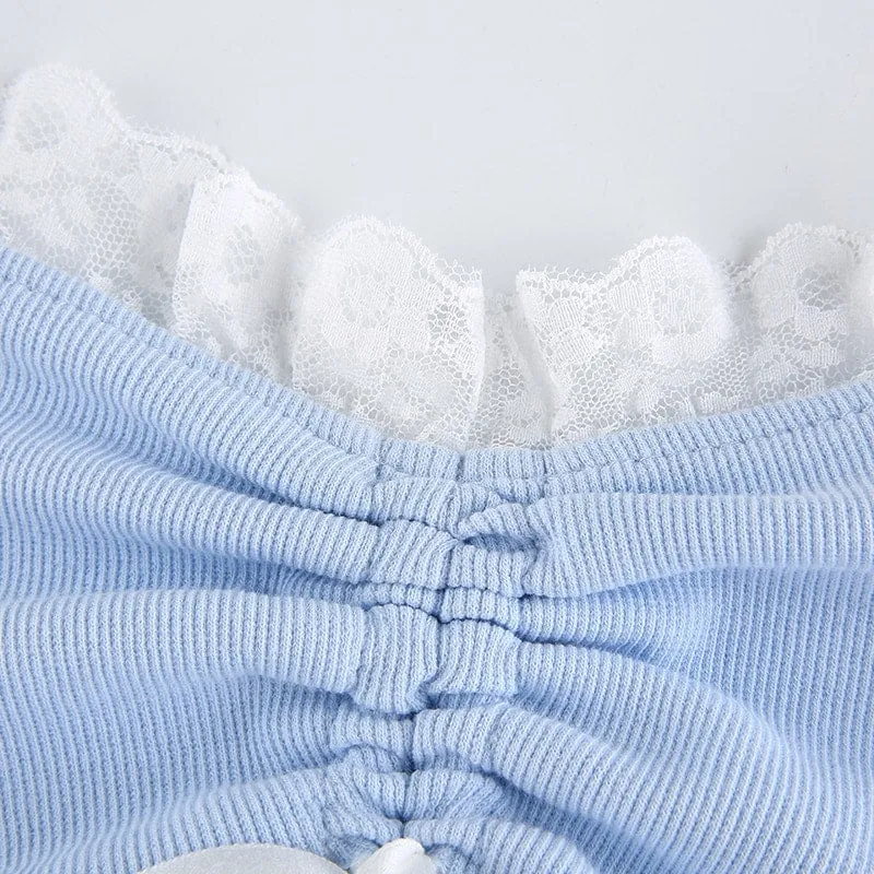 Aesthetic Soft Girl French Mini Dress