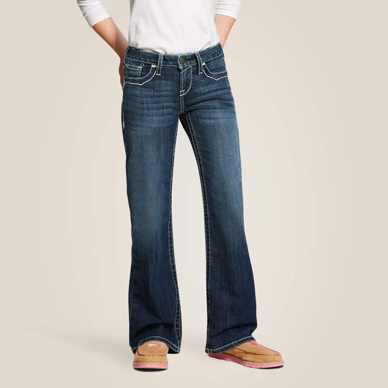 ARIAT Girls Entwined Boot Cut Jean