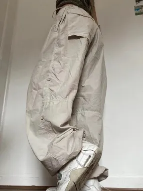Baggy Cargo Y2K Low Waist Straight Wide Leg Parachute Multiple Pockets Joggers Streetwear Trendy Pants