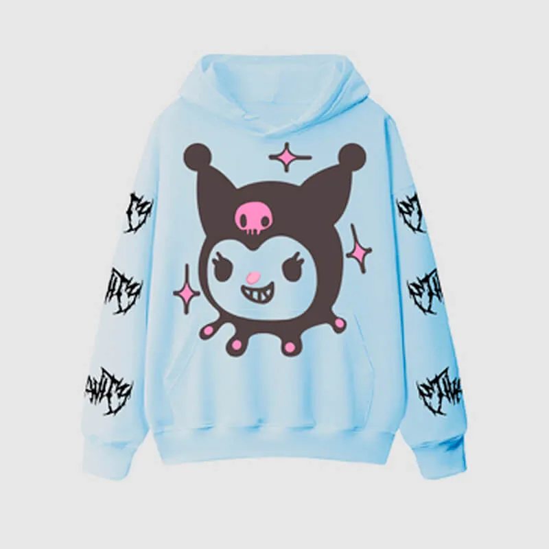 Kuromi EGirl Aesthetic Hoodie