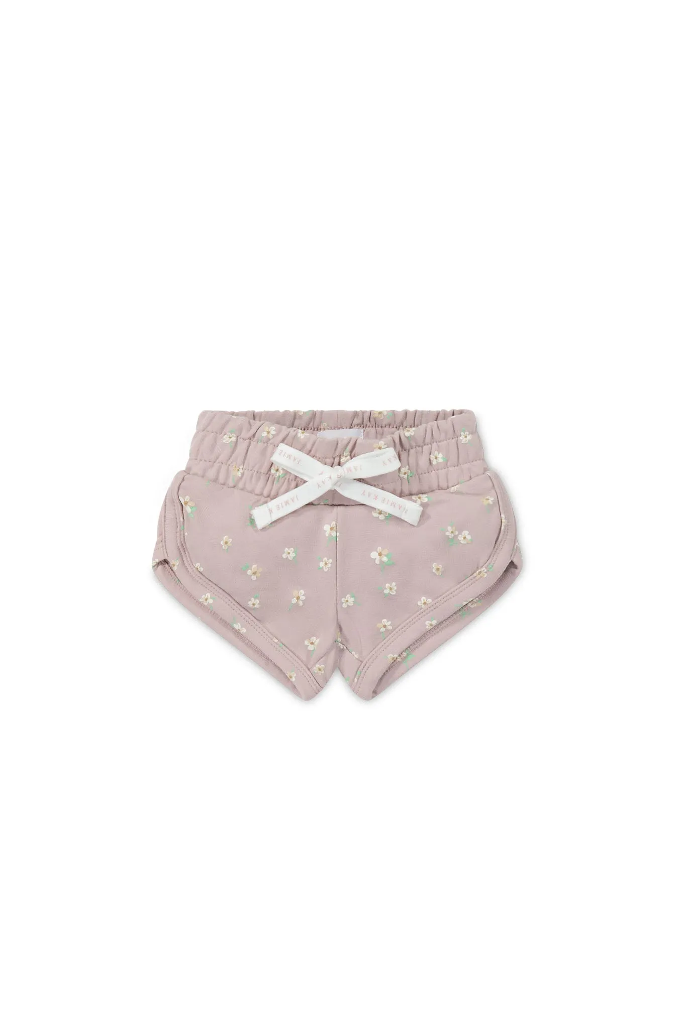 Organic Cotton Ivy Shortie - Simple Flowers Lilac