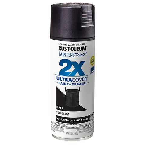 Rust-Oleum 12oz 2X Painter's Touch® Ultra Cover® Semi Gloss Spray Paint (12 oz, Semi-Gloss White)