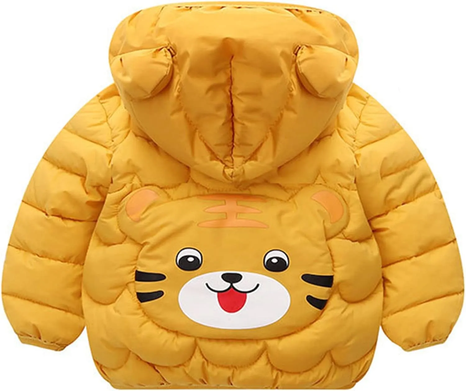Winter Coats for Baby Girls Boys Kids Light Puffer Jacket with Hood Bear Down Jacket Infant Kids Padded Outerwear