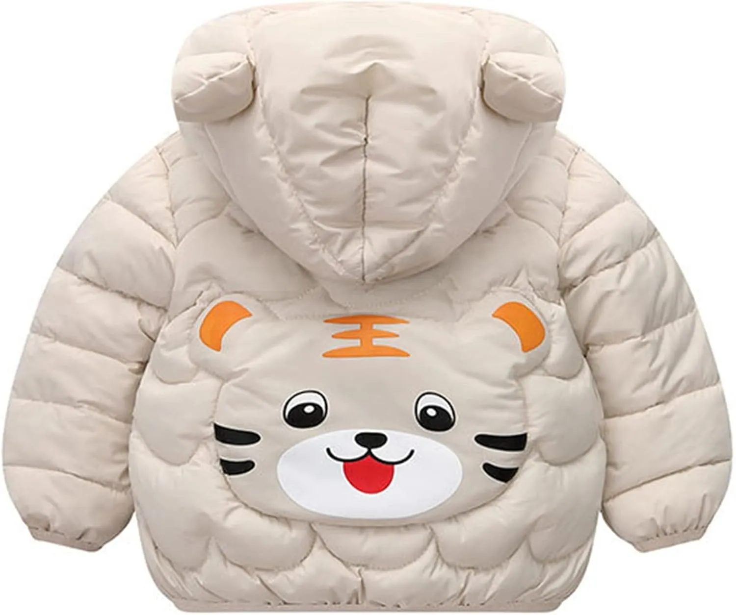 Winter Coats for Baby Girls Boys Kids Light Puffer Jacket with Hood Bear Down Jacket Infant Padded Outwear