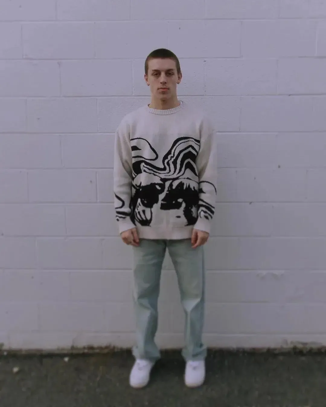 Y2K Sweater Loose Knit