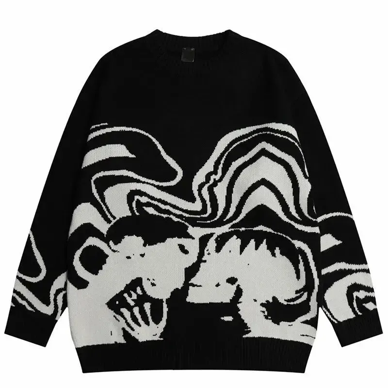 Y2K Sweater Loose Knit